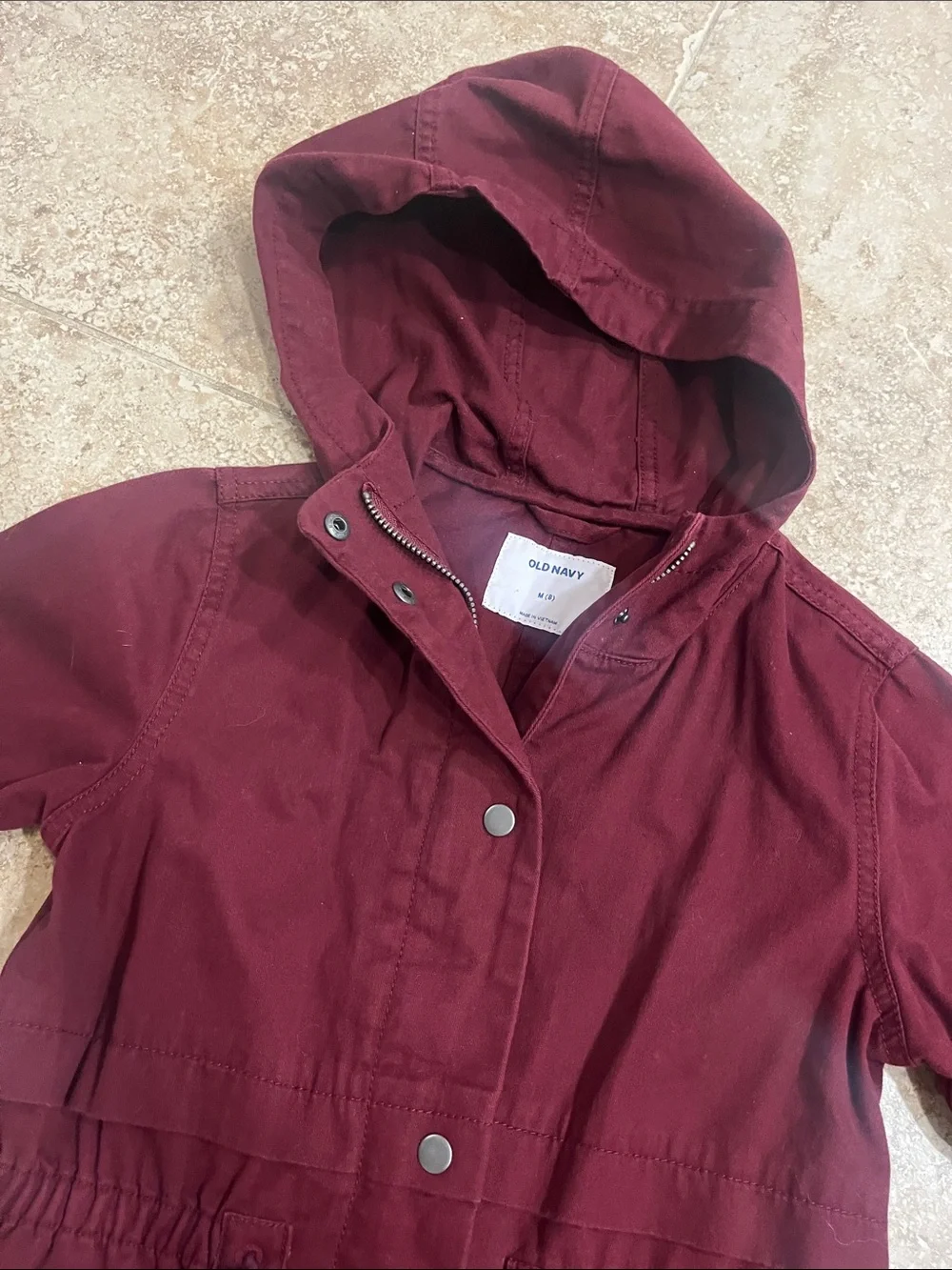 Old Navy hooded raincoat